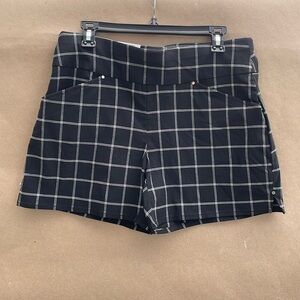 INC Windowpane Print Shorts